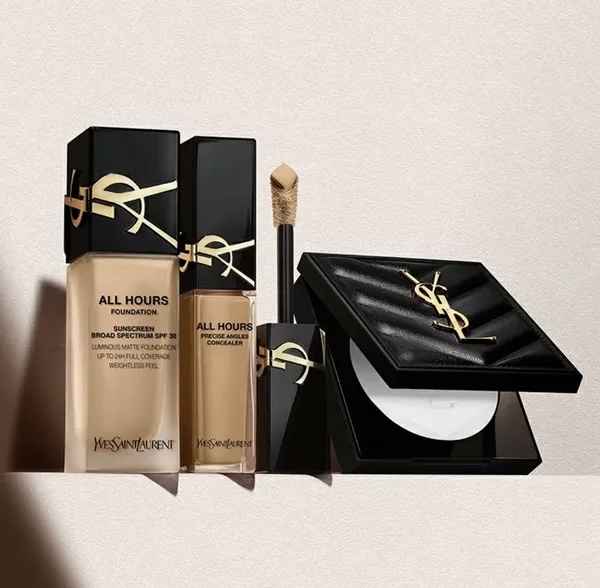 少量現貨丨大白餅 YSL All Hours Hyper Finish Powder 恆久無瑕粉餅 4g