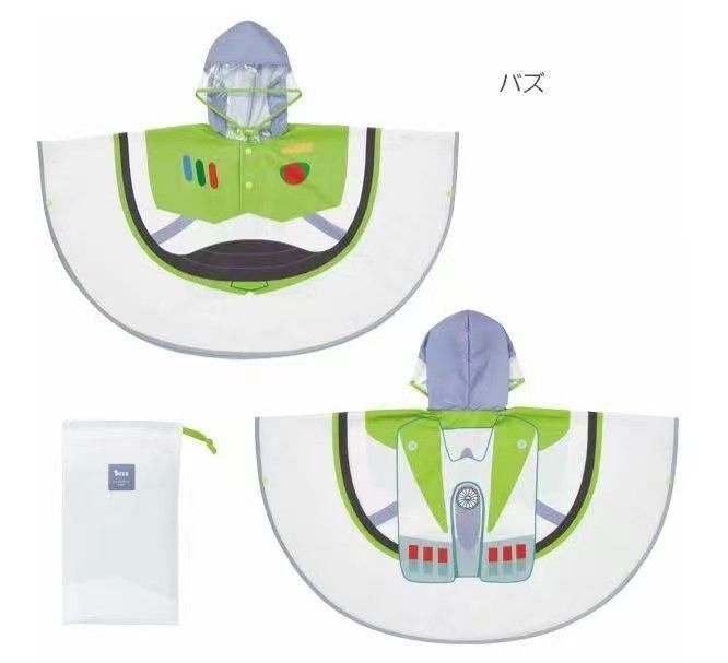 廠單 迪士尼造型雨衣 附送收納袋