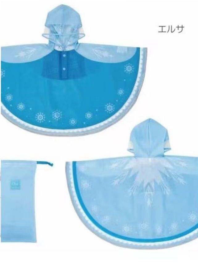 廠單 迪士尼造型雨衣 附送收納袋