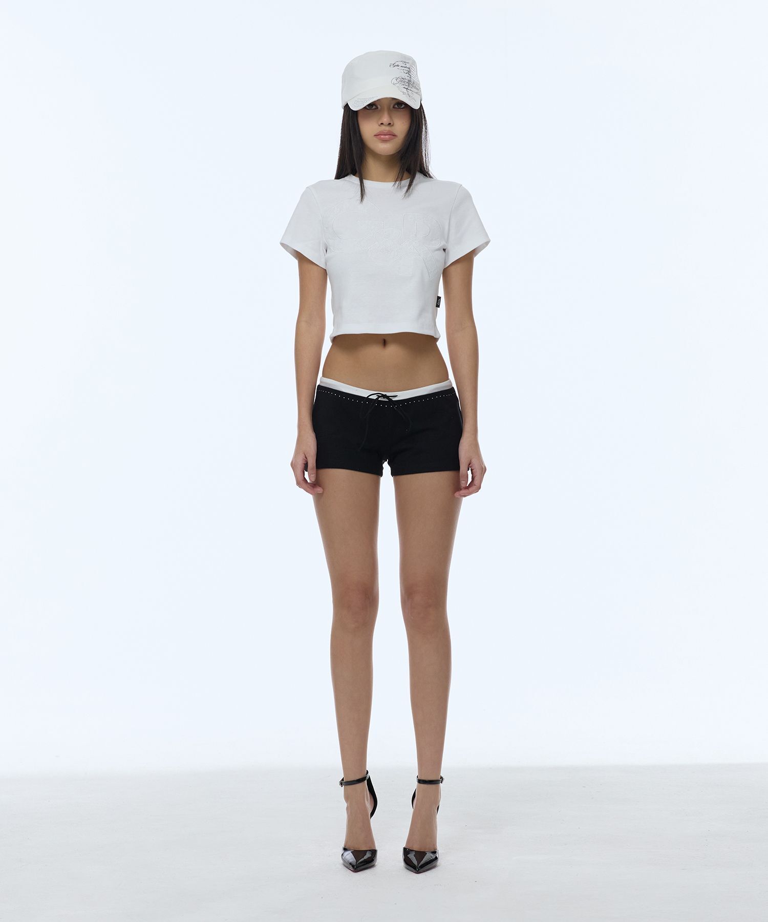 GILAARCHIVE G&R Logo 短版上衣 GL26SUTP22WH