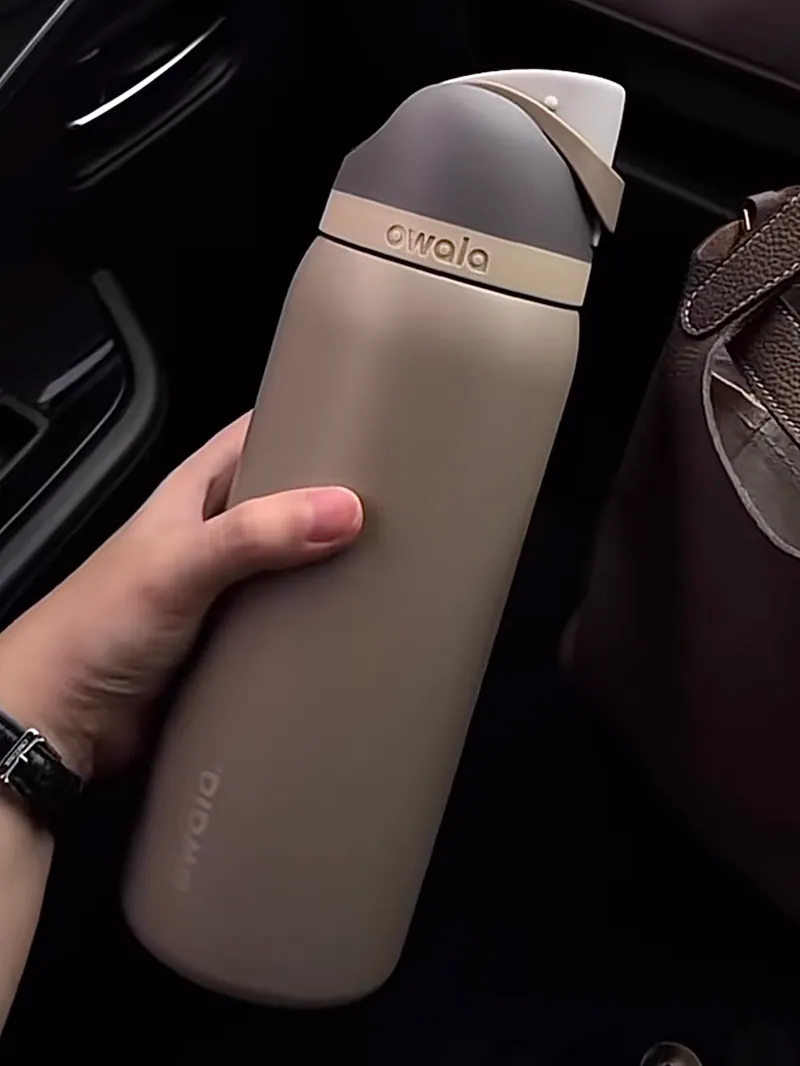 <國外限定> OWALA FREESIP DOWN TO EARTH  24OZ 冷水瓶 大地色系 奶茶棕