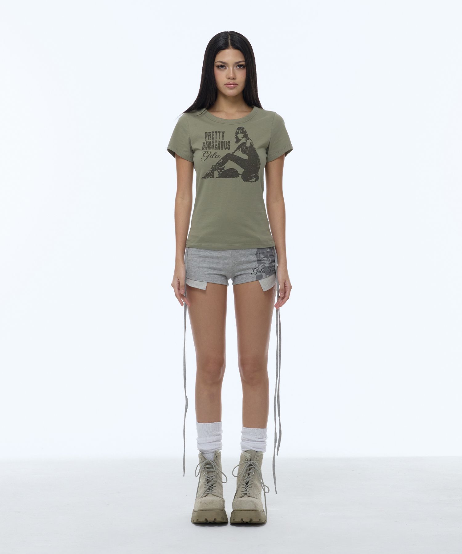 길라아카이브 Danger Girl 短版T恤 GL26SUTP02KH