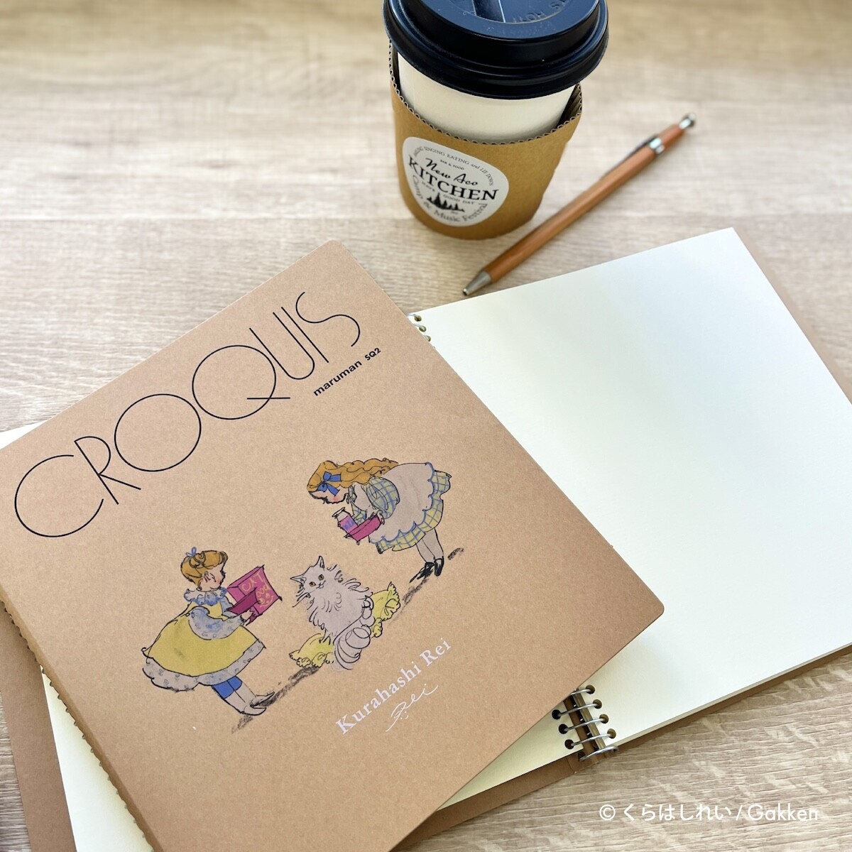 貓の日 線圈素描本 筆記本｜日本 倉橋伶衣