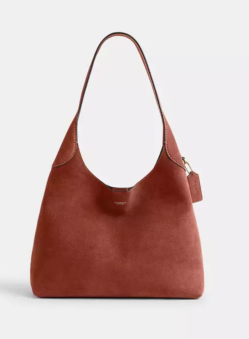 YP094 Coach Brooklyn 34 單肩皮手袋 34x25cm