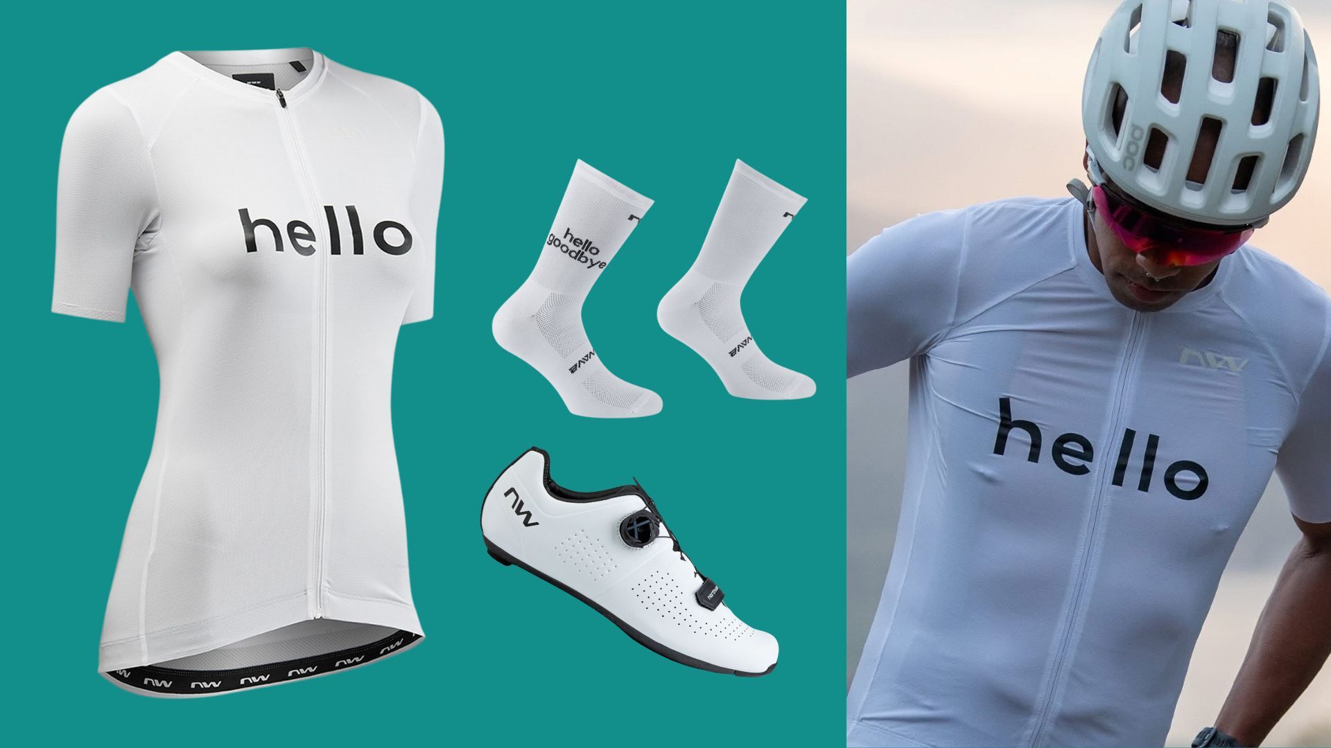 Northwave-Blade-女性穿搭建議-情侶裝與車襪成套組合