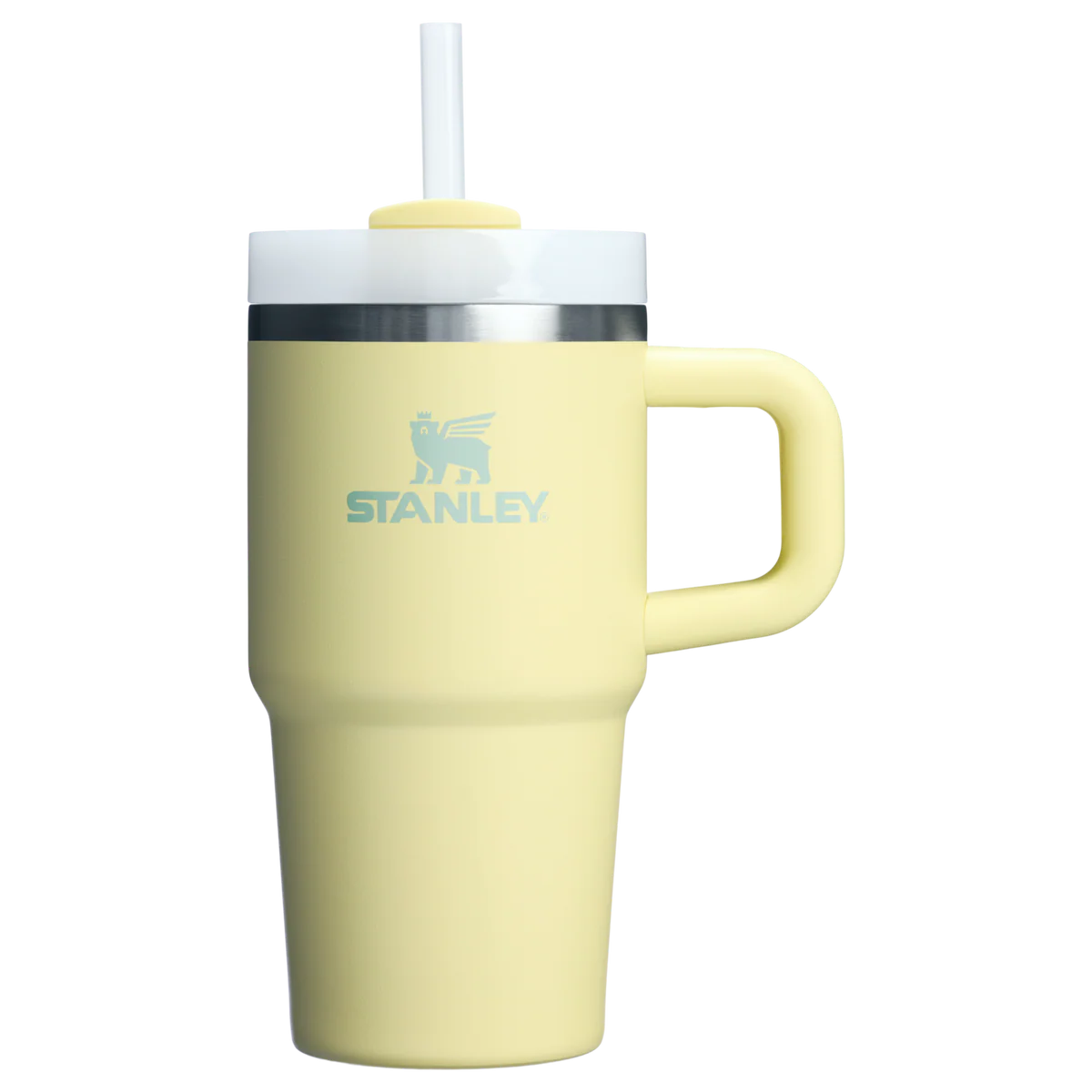 現 貨丨STANLEY THE QUENCHER H2.0 FLOWSTATE™ 20OZ 防漏吸管隨手杯 柚子綠