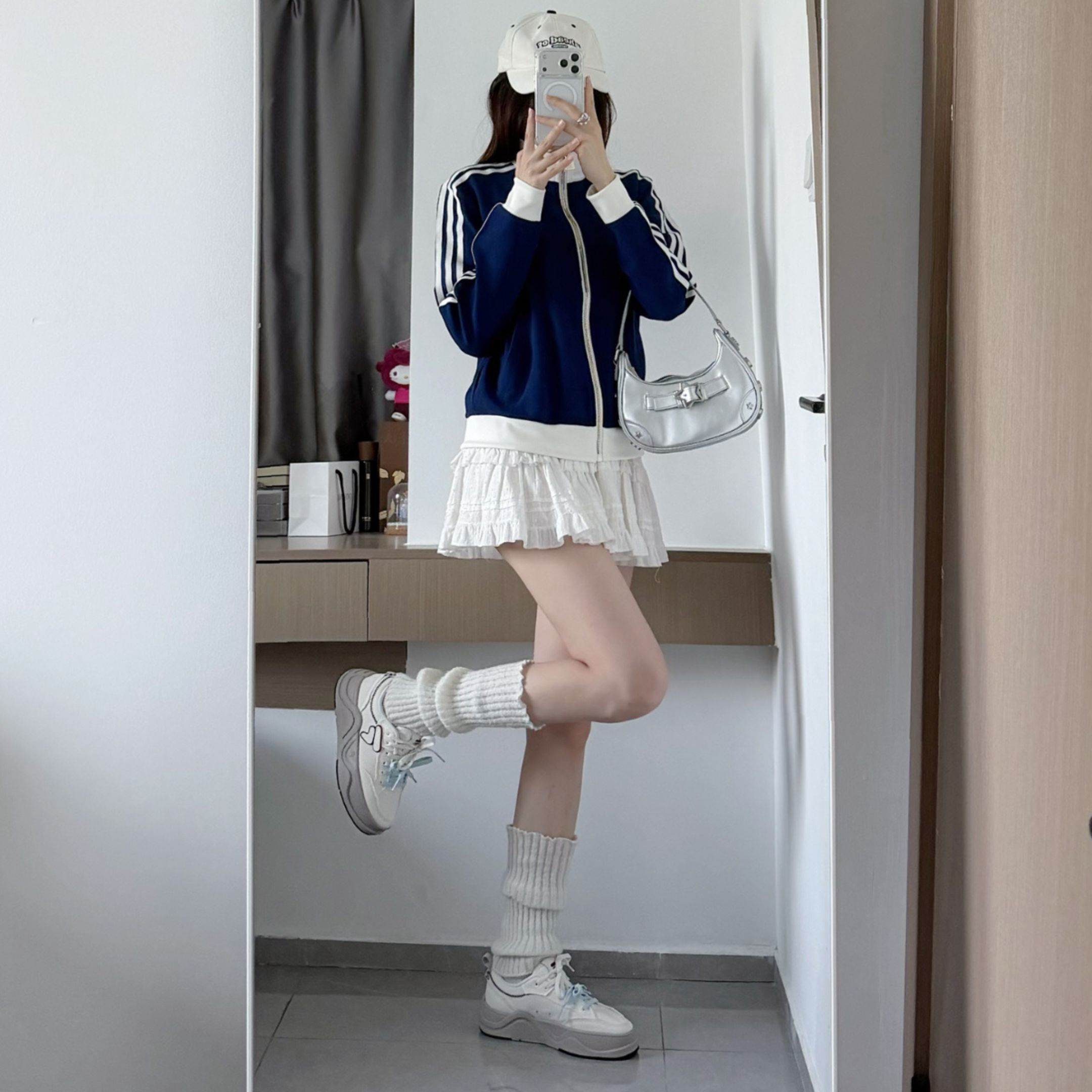 NICEDAY 代購 FILA FUSION DX II CVS 白紅 時尚 簡約 經典 復古 拼色 質感 T12W622923FGA