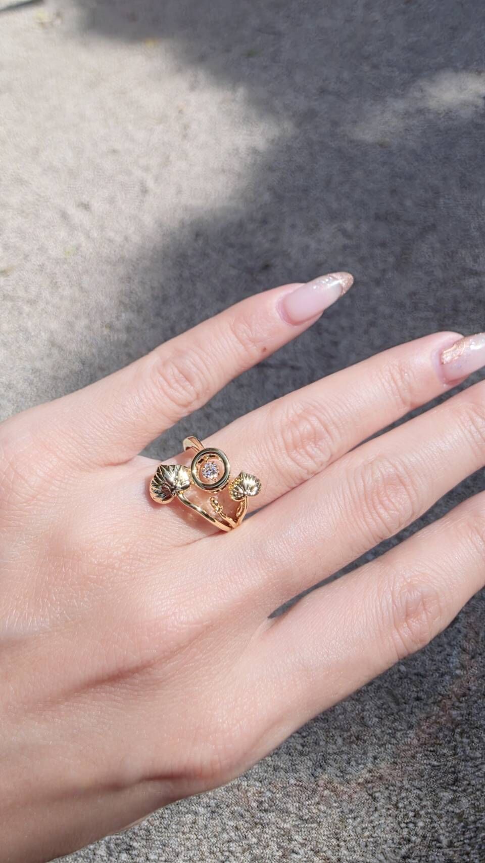 【下鴨神社Kamomioya Shrine 】 相之環守-金（大小可調節）