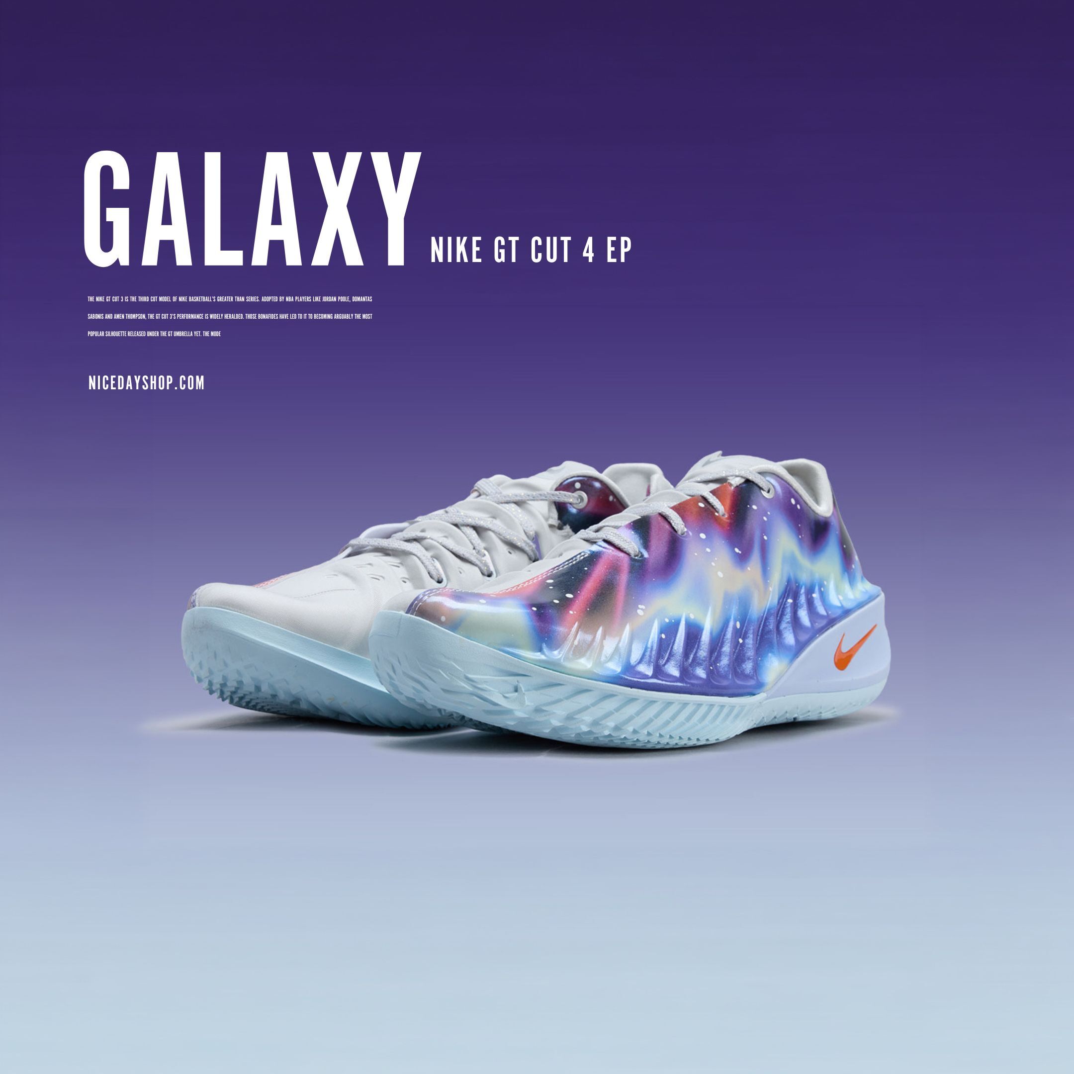 NICEDAY 代購 Nike G.T. Cut 4 LX EP 藍色 支撐 回彈 籃球鞋 IU2030-084