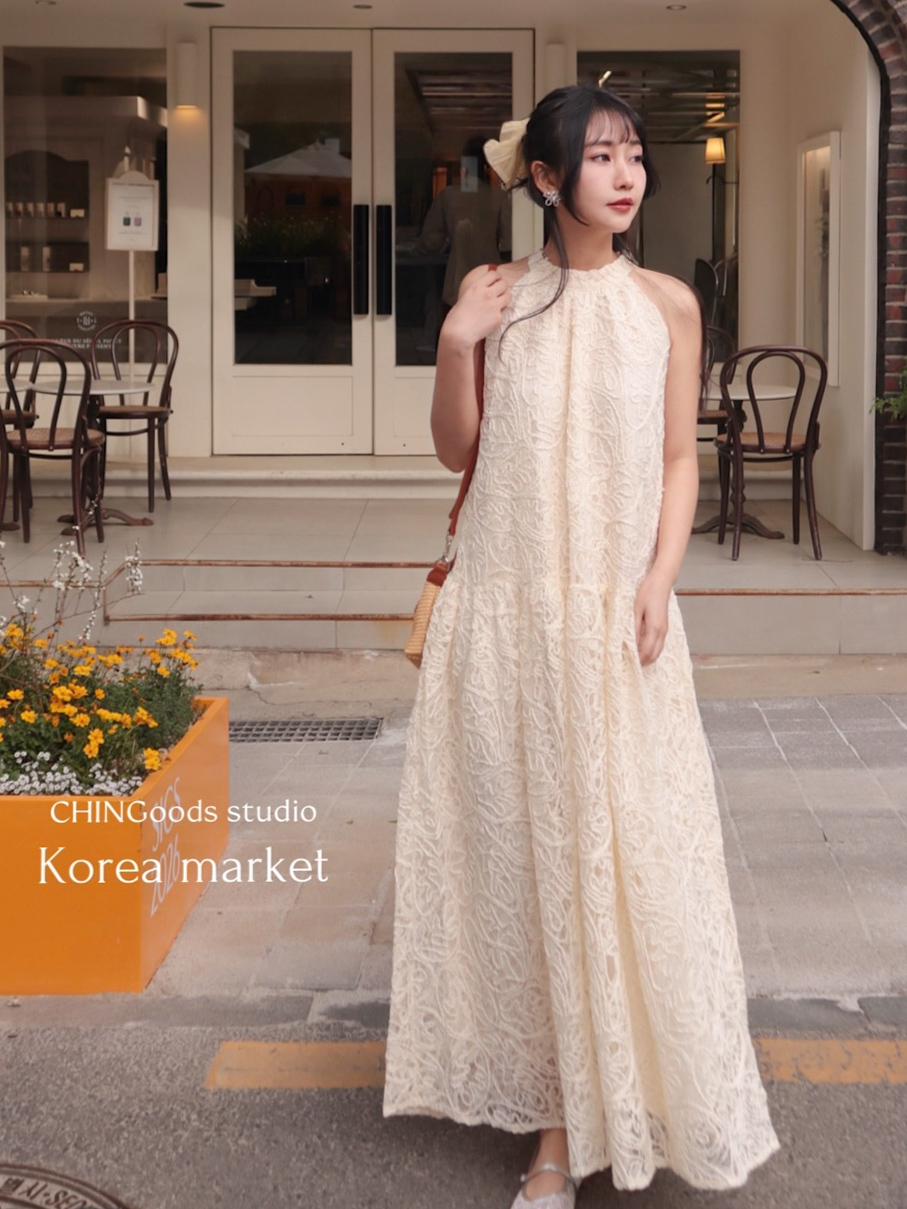 Apr6101浪漫代名詞 高級蕾絲削肩魚尾女神長洋裝