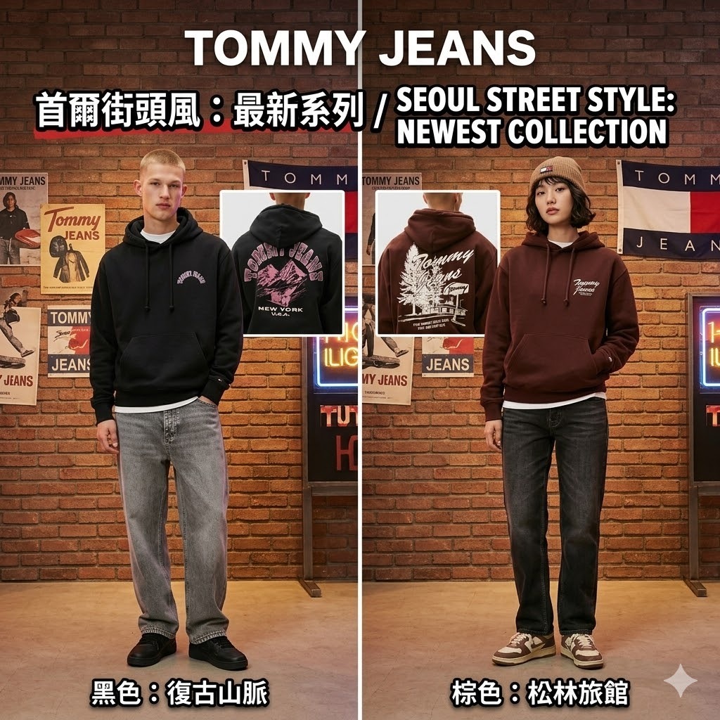 【預購】Tommy Jeans Medium Weight H042251 男裝衛衣