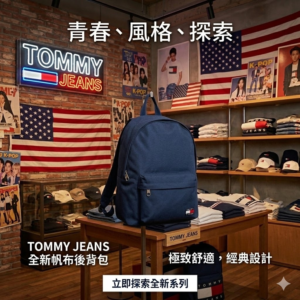 【預購】Tommy Jeans Essential Daily H042252 背包