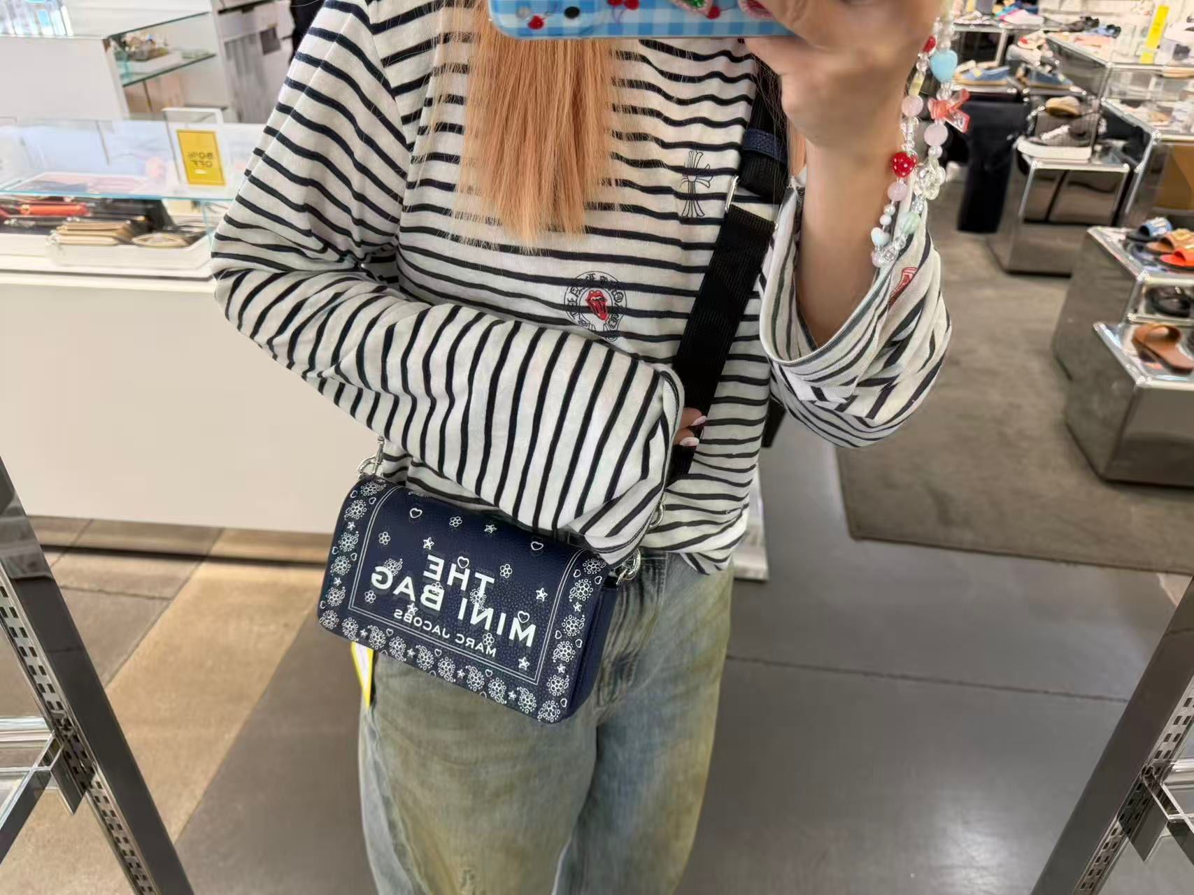 【預購】Marc Jacobs H042256 印花斜咩袋