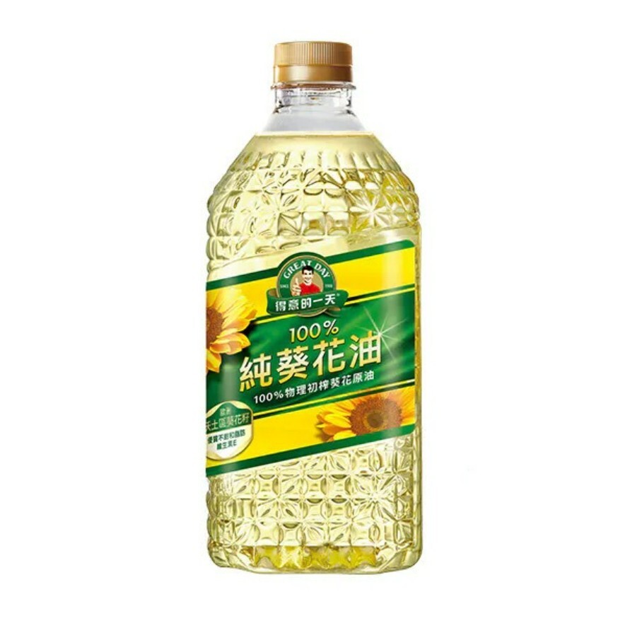 高雄分會#19|【得意的一天】100%純葵花油2L (已普渡品)