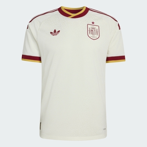 Adidas Rfef A Jsy Au JN4392 男 運動上衣 白 世界盃 西班牙 客場球員版 短袖球衣