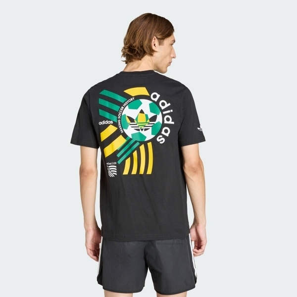 Adidas 愛迪達 Ftbl Gfx Ss T KC7906 男 T恤 運動上衣 黑 亞版 純棉 足球印花