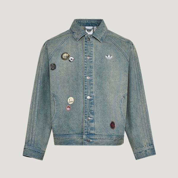 Adidas 愛迪達 Vday Dnm Jkt KT6363 男 外套 夾克 休閒穿搭 亞版 丹寧外套