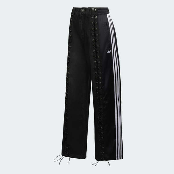 Adidas 愛迪達 Denim Fb Tp KS3878 女 長褲 運動長褲 休閒長褲 黑 丹寧長褲 穿搭