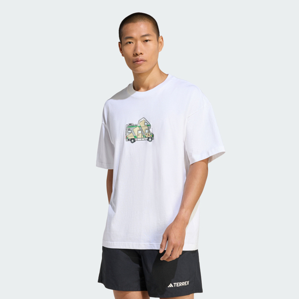 Adidas 愛迪達 M Camper G T KB9633 男 T恤 運動上衣 休閒短袖 白 純棉