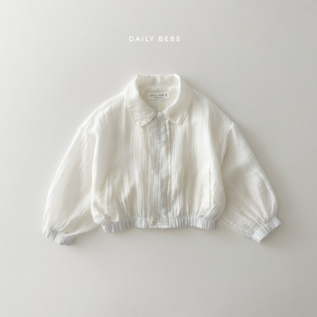 正韓夏Daily Bebe 兩色經典色透氣防曬外套/冷氣房外套