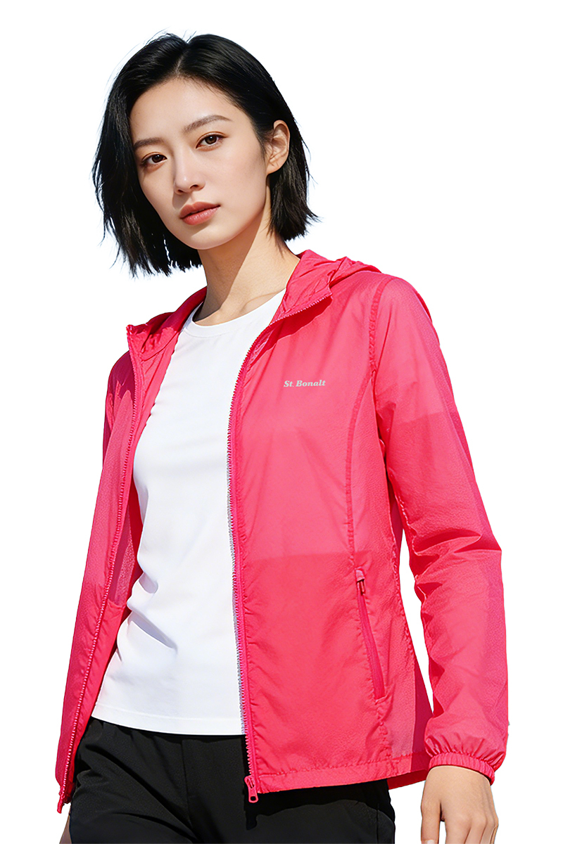 CTRism超輕透連帽防曬外套｜女款 9014 ( 防曬衣、透氣、抗UV、 空調外套、冷氣房外套)
