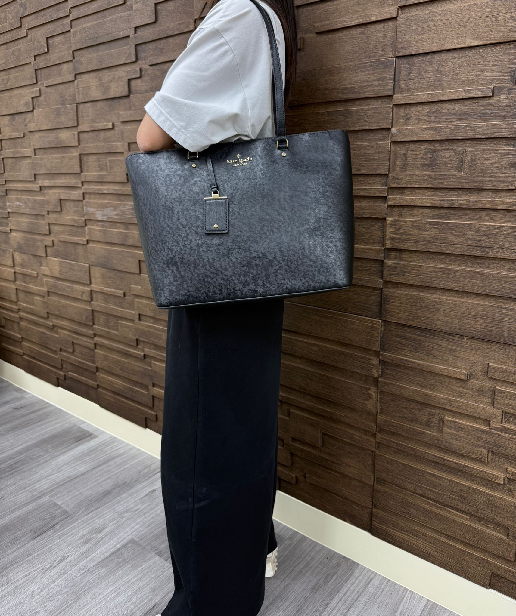 LYS01610 Kate Spade 防刮皮革拉鏈Tote Bag