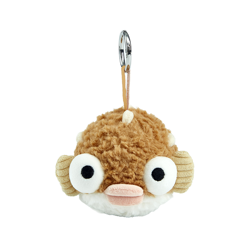 雞泡魚(肥波)壓力球毛絨匙扣