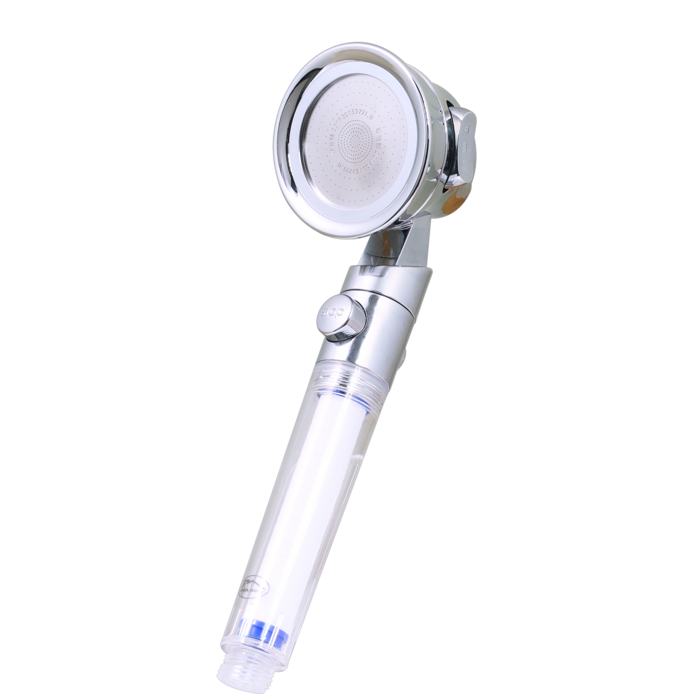 信大除氯美容增壓蓮蓬頭2入組