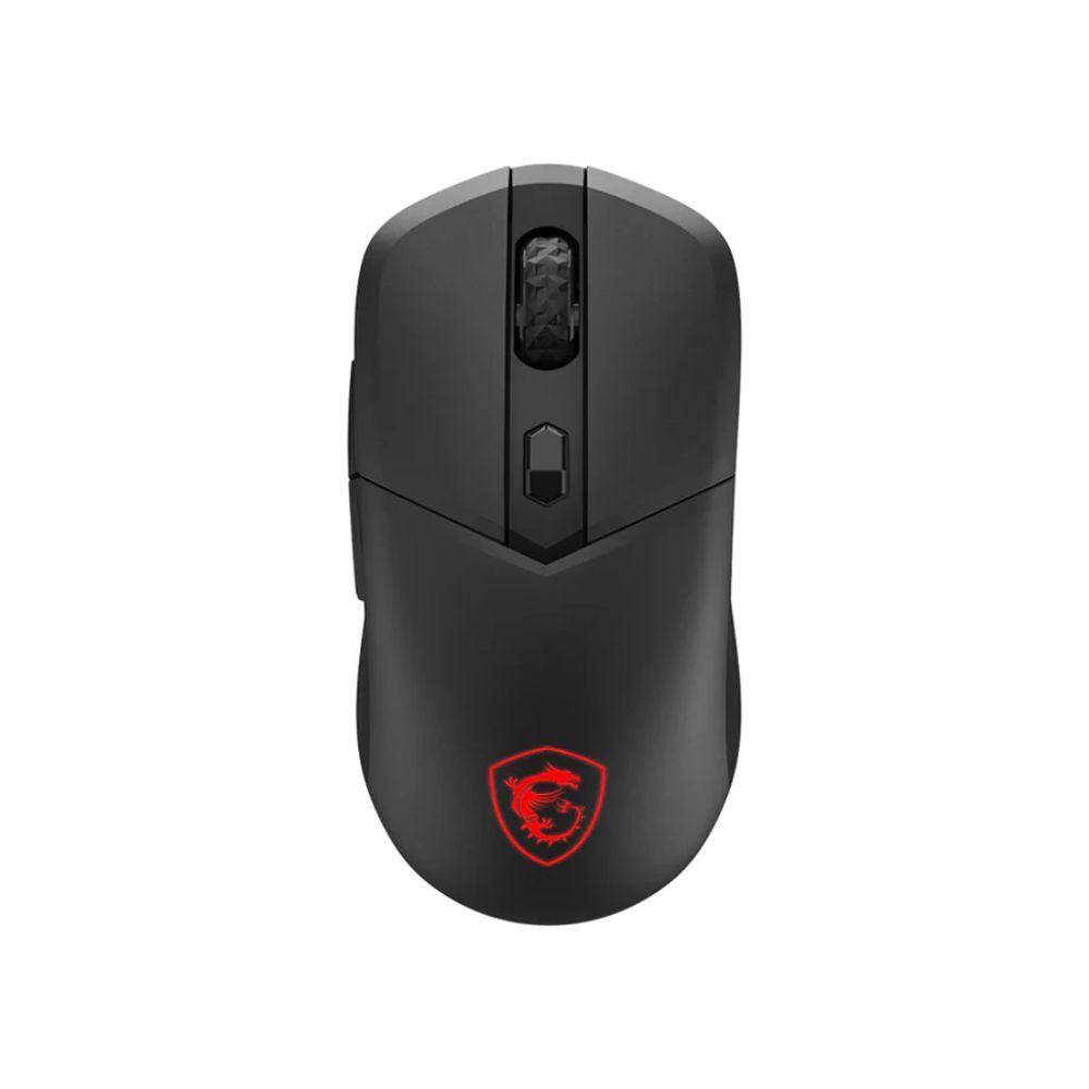 MSI 微星 VERSA 300 ELITE WIRELESS 超輕量無線電競滑鼠 (65克/ 三模連線/ MAX26000DPI/ 鑽石燈影握把)