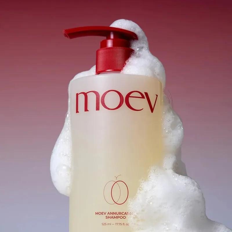 【 限量現貨 】MOEV 天然專利蘋果多酚強韌蘊髮洗髮精 525ml 韓國