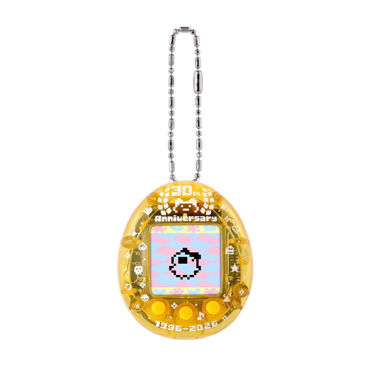 [預訂] BANDAI [魂SHOP限定] TAMAGOTCHI Mametchi 30週年 記念版機 黃色