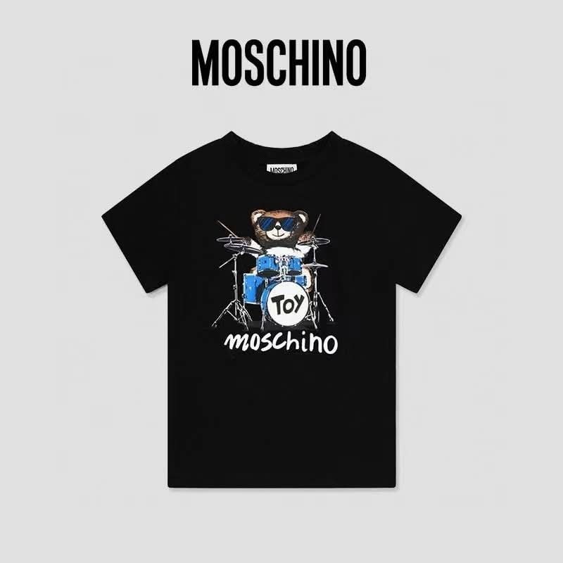MOSCHINO KIDS 熊仔打豉印花 Tee