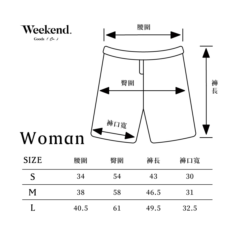 短褲推薦｜短褲版型・短褲尺寸・短褲