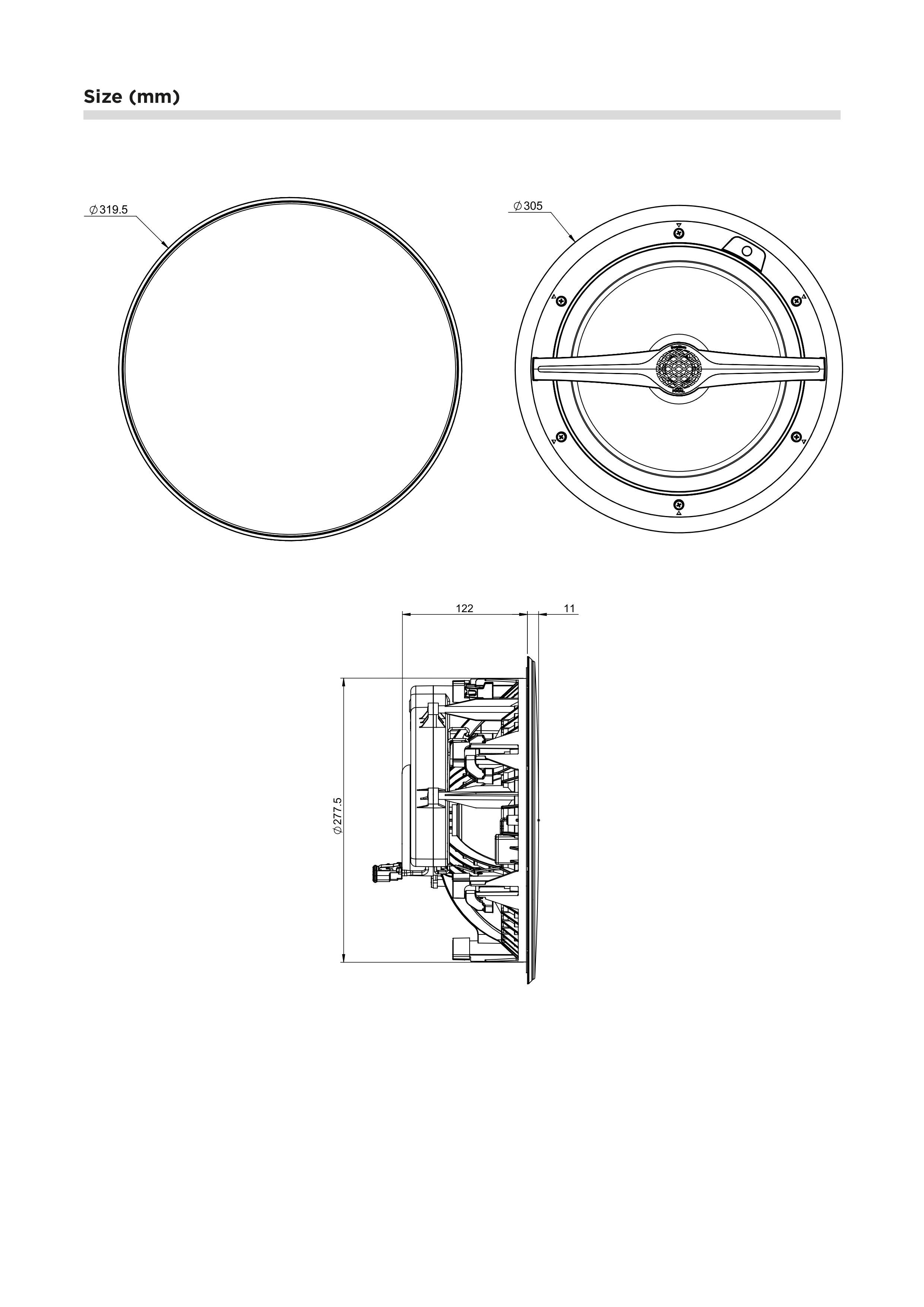 Focal Littora 1000 ICW10 product sheet page 3