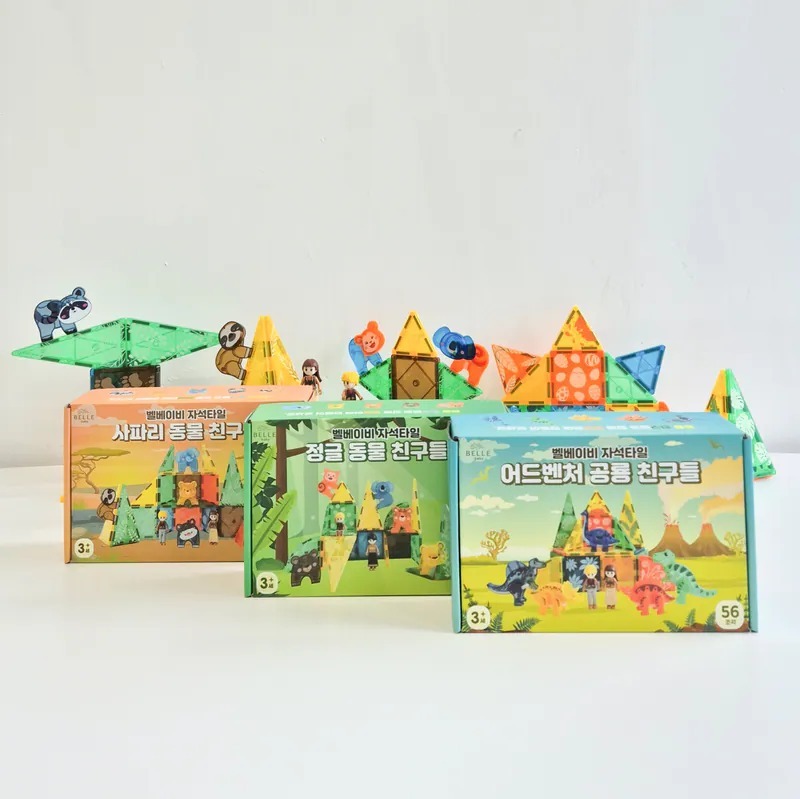 Bellebaby 動物磁力片