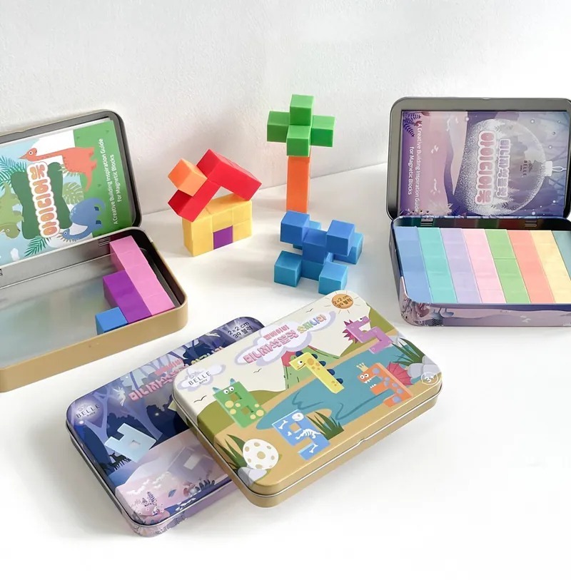 Bellebaby 迷你磁吸積木 39顆入