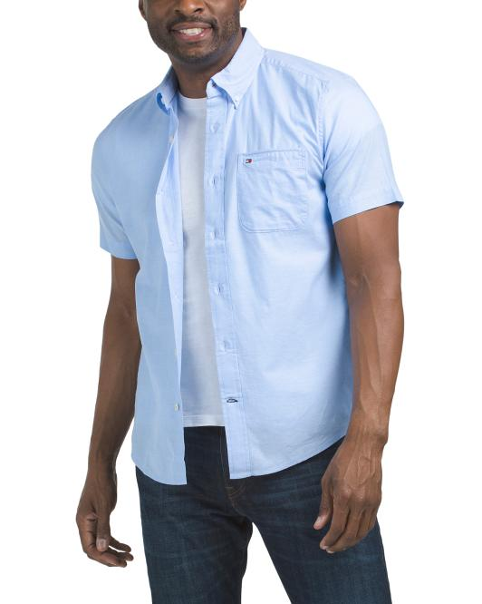 【預購】Tommy Hilfiger H042312 短袖標準版型襯衫