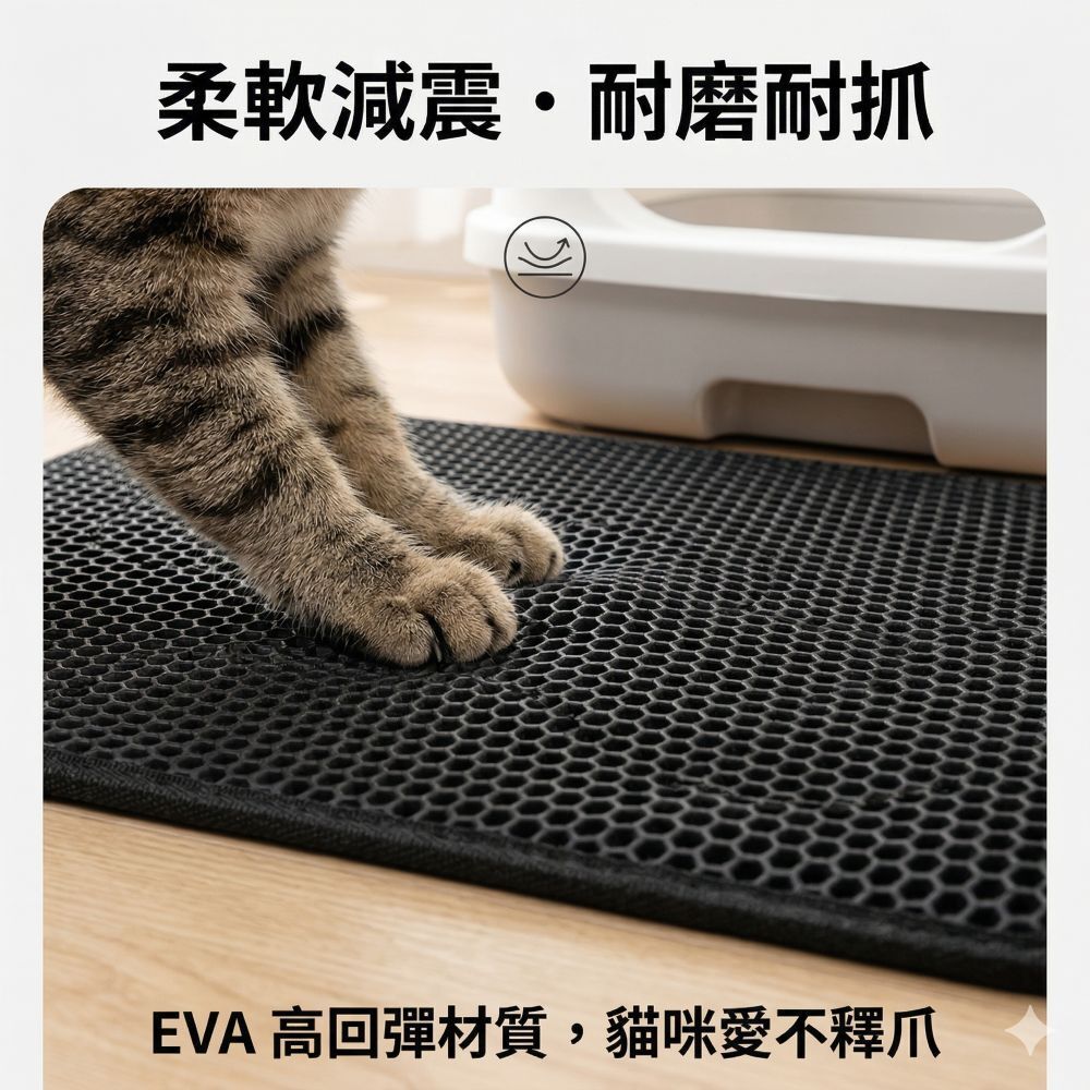 貓砂盆用落砂墊