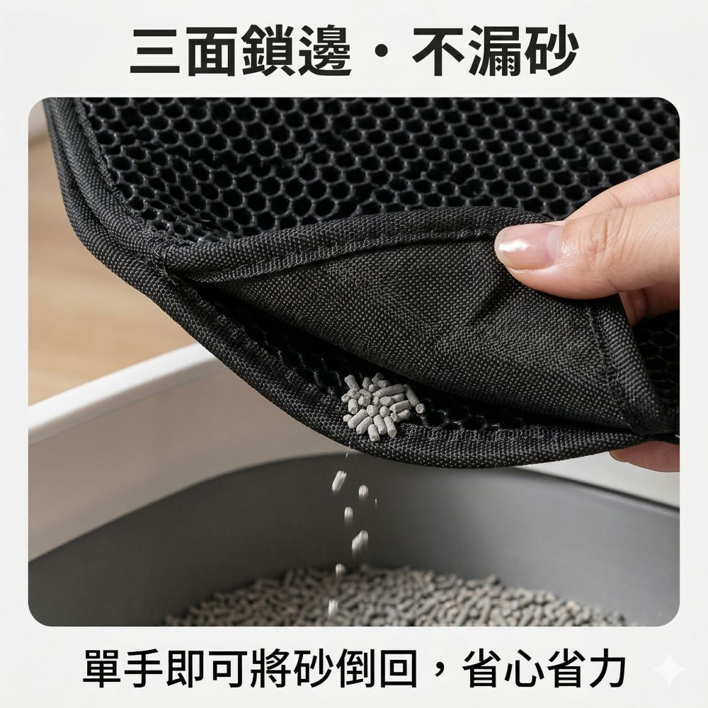 貓砂盆用落砂墊