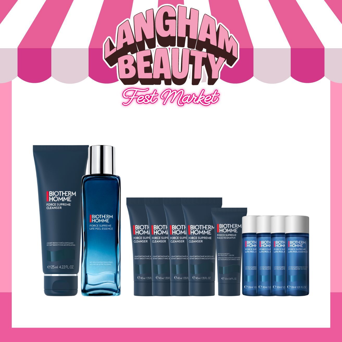 BIOTHERM 藍鑽潔面精華水套裝