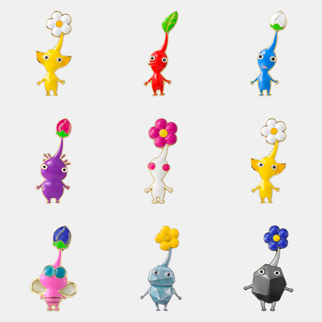 #預購 🇯🇵日本 皮克敏 PIKMIN 胸針別針 徽章