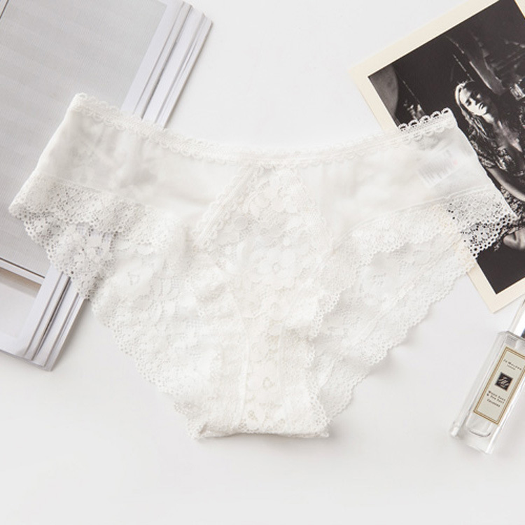 【法式甜心】輕奢蕾絲無痕內褲