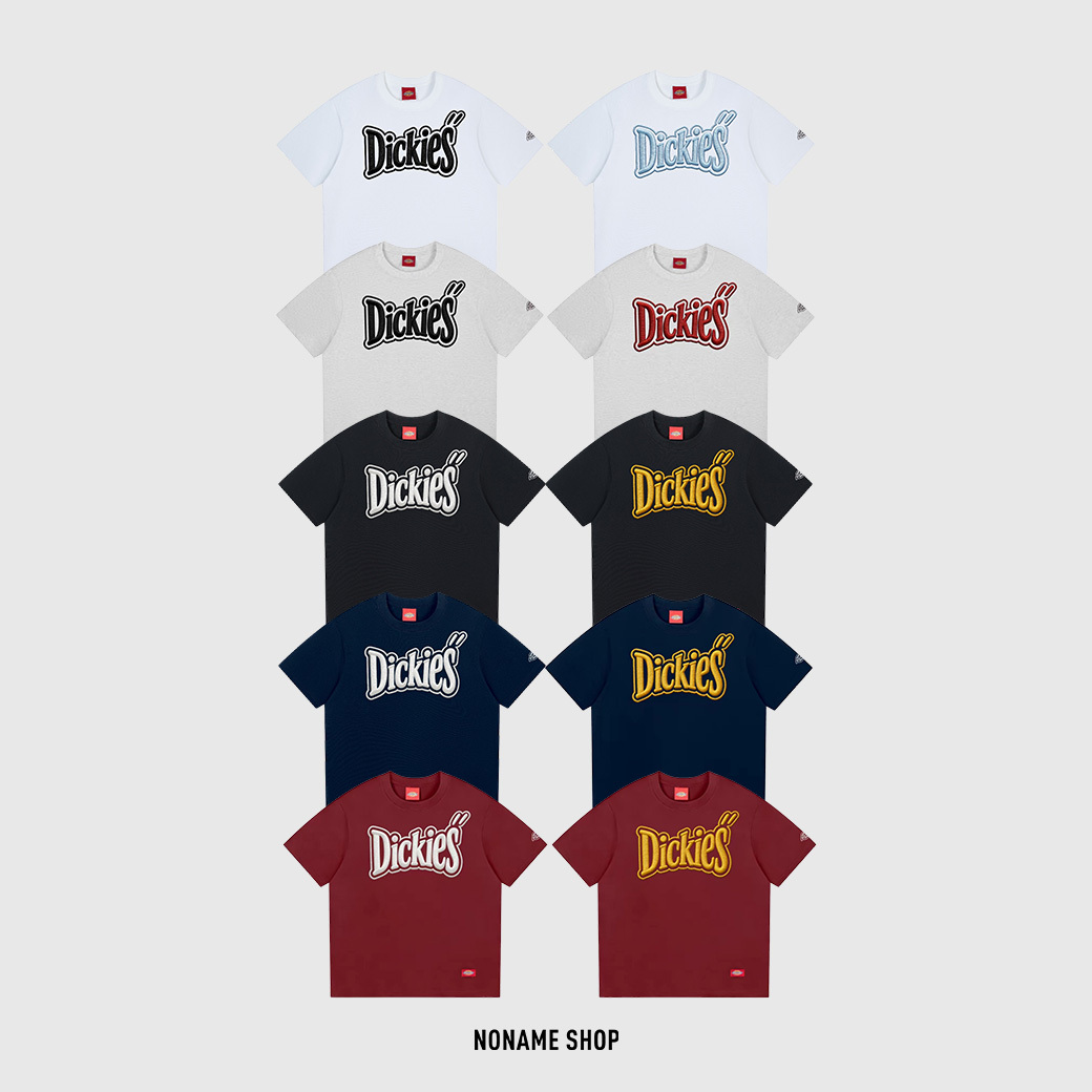 DICKIES 重磅 美式 復古 經典 刺繡 LOGO 短袖 十色 (男款)
