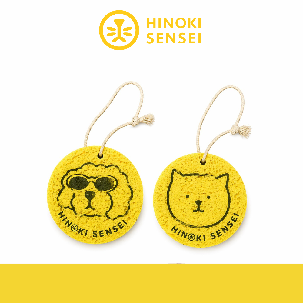 雙面造型木漿洗碗海綿（貓狗款）