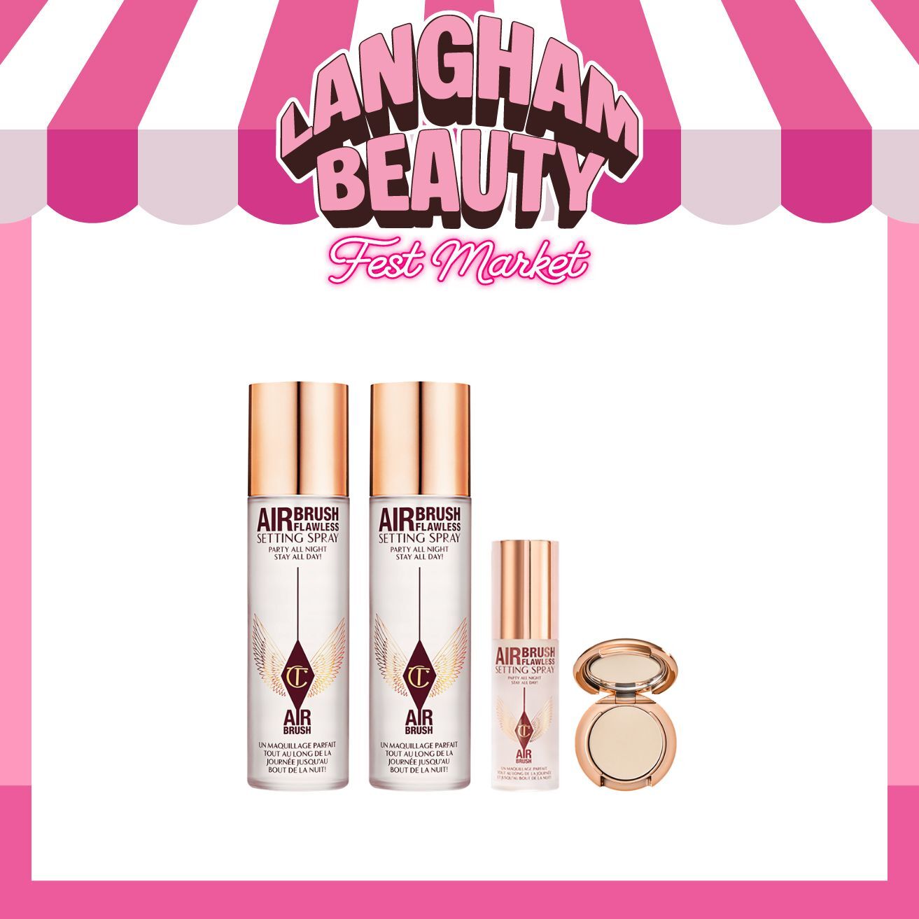 CHARLOTTE TILBURY 輕盈無瑕定妝套裝