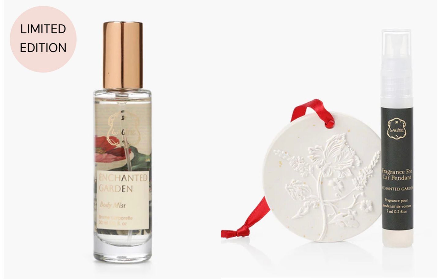 Laline Enchanted Garden 身體噴霧 + 擴香石 Set K3