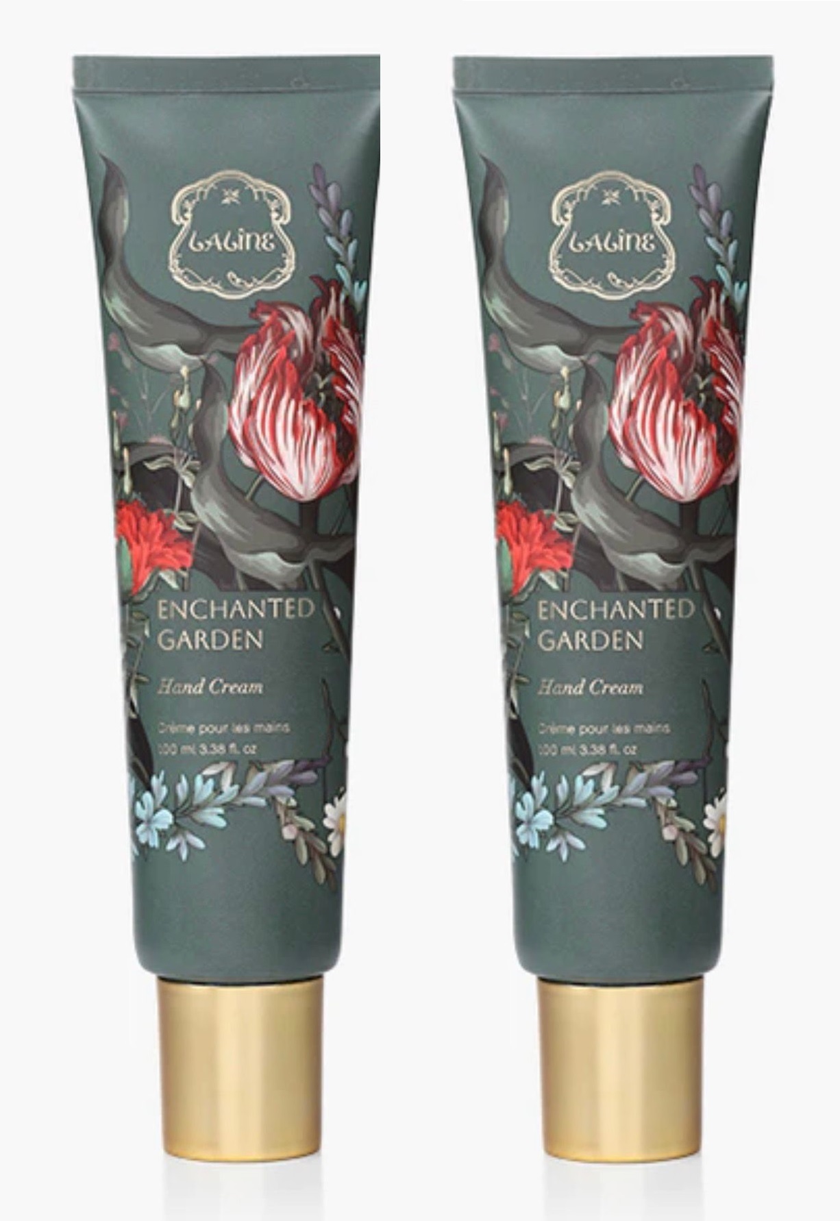 Laline Enchanted Garden Hand Cream 100ml x 2 K4