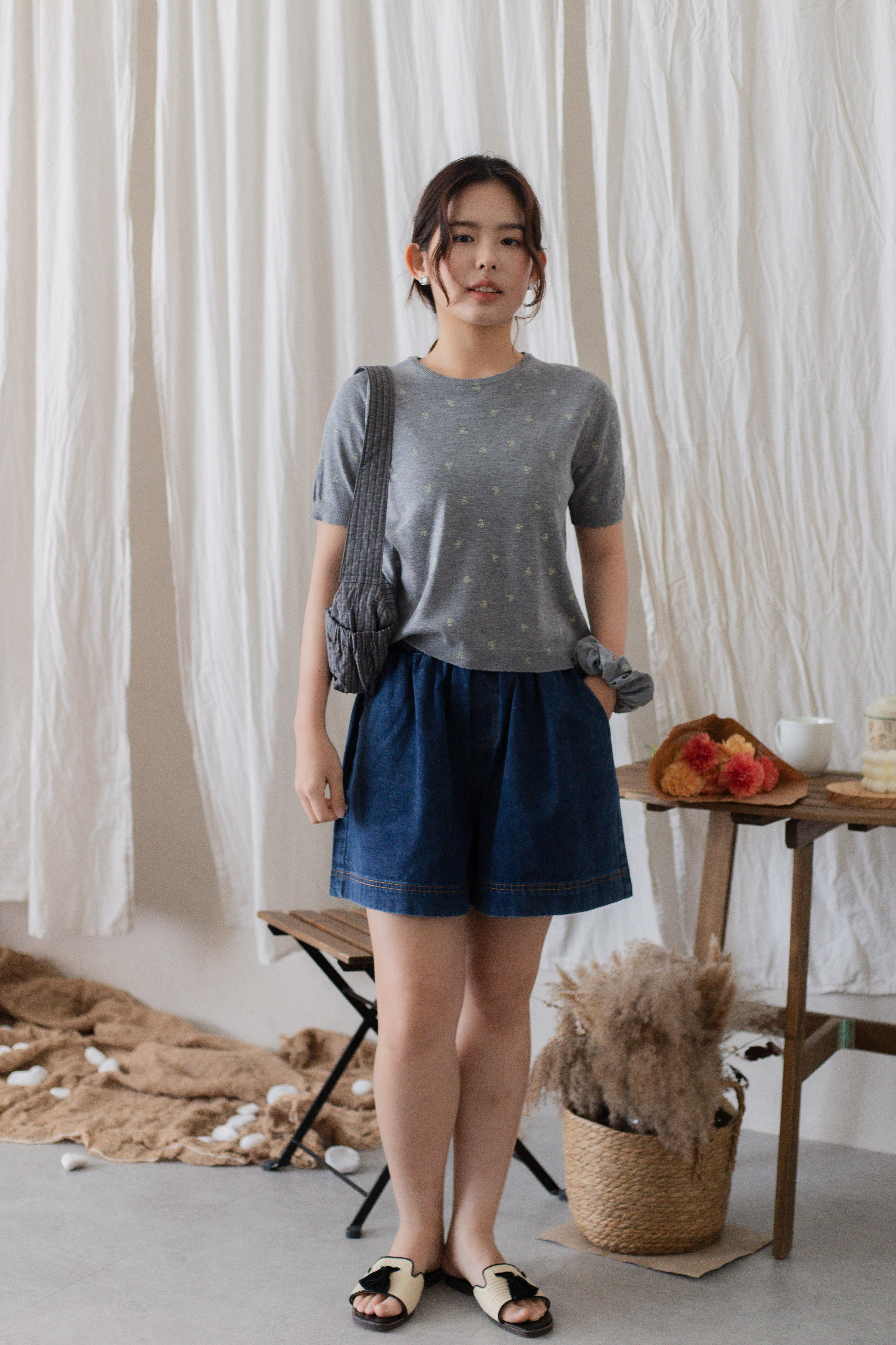 Riyo Relaxed Short Navy -2715PSNAV