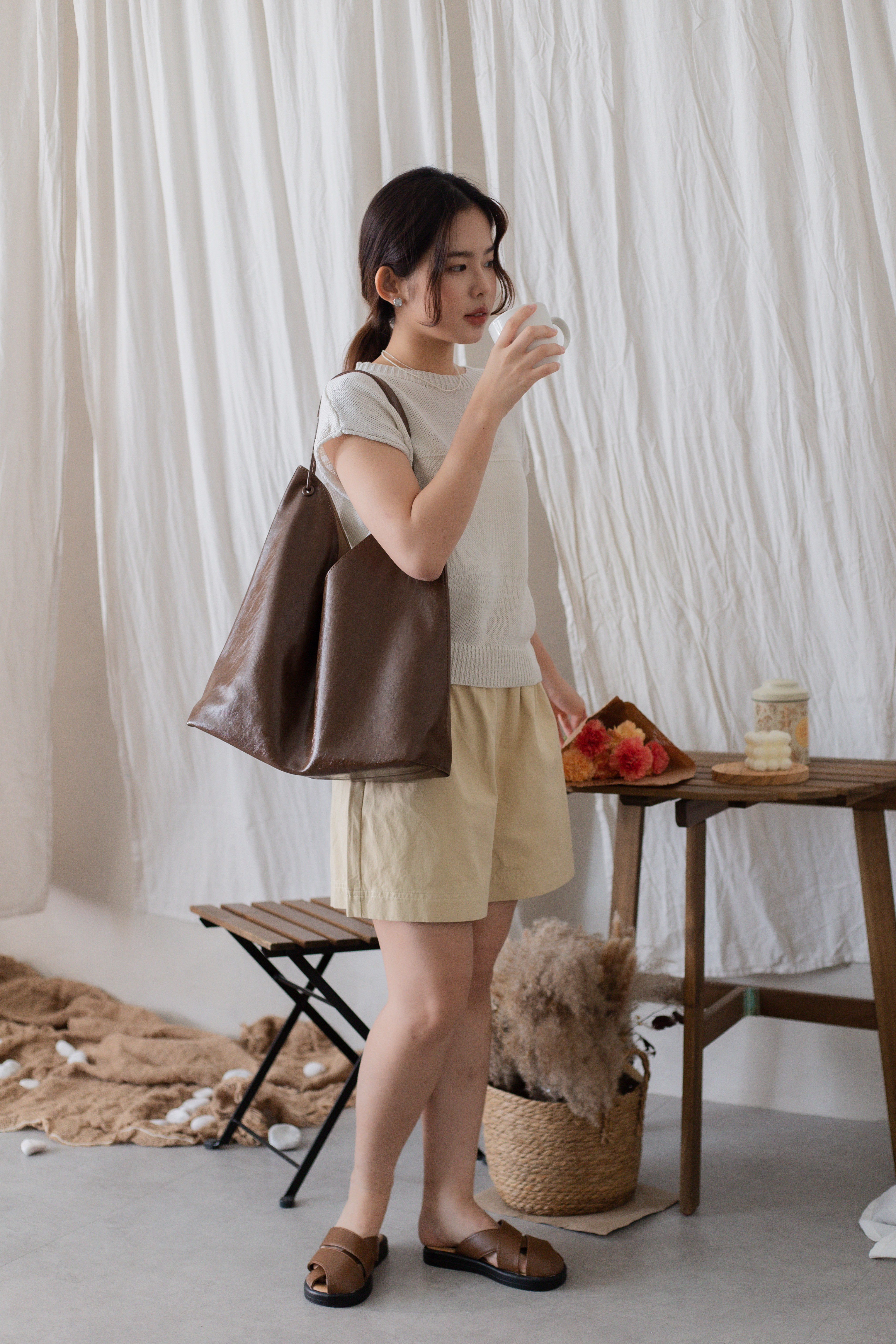 Riyo Relaxed Short Khaki -2715PSKHA