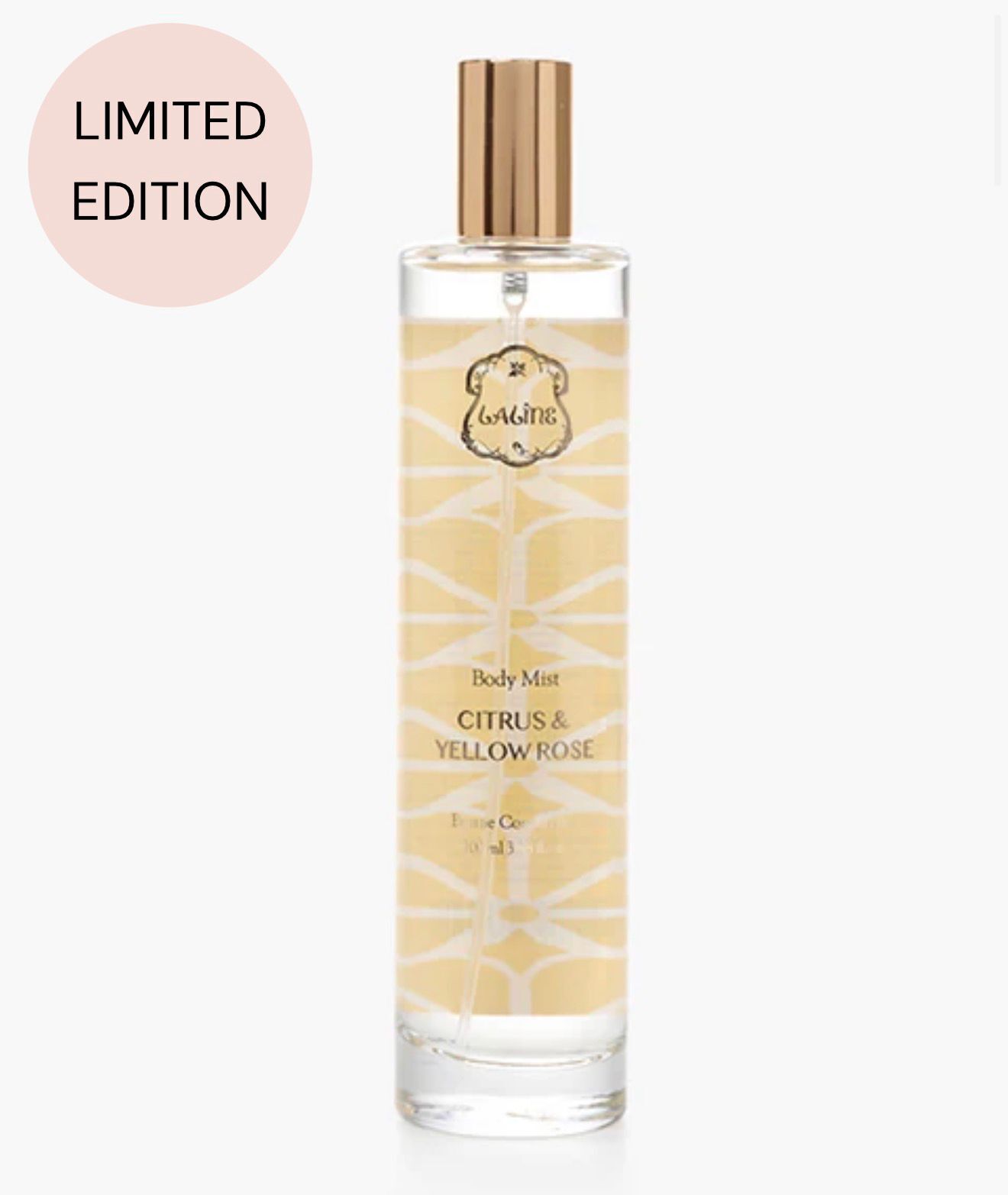 Laline 柑橘黃玫瑰 Body Mist 100ml Y3